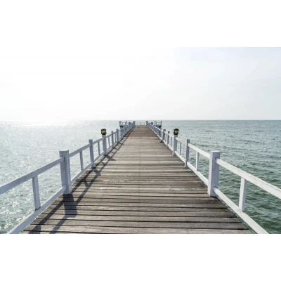 Fototapet premium, model 3d, briza mării Hampton Pier, dimensiuni pe comanda Rebel Walls