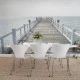 Fototapet premium, model 3d, briza mării Hampton Pier, dimensiuni pe comanda