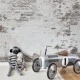 Fototapet premium, model 3d, cărămidă Industrial Ivory, dimensiuni pe comanda