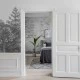 Fototapet premium, model 3d, cărămidă Industrial Ivory, dimensiuni pe comanda