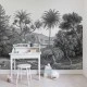 Fototapet premium, model 3d, Jungle Land plăcuțe de cupru, dimensiuni pe comanda