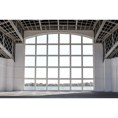 Fototapet premium, model 3d, fereastră, dimensiuni pe comanda Rebel Walls