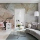 Fototapet premium, model 3d, Fototapet luxuriant cu marmură Opulence, Pink Marble, Pastel, dimensiuni pe comanda
