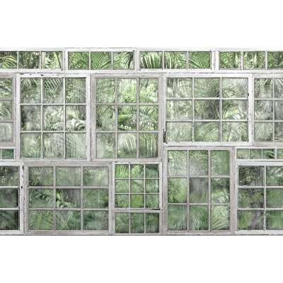 Fototapet premium, model 3d, Perspective Jardin, Pastel, dimensiuni pe comanda Rebel Walls