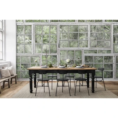 Fototapet premium, model 3d, Perspective Jardin, Pastel, dimensiuni pe comanda Rebel Walls