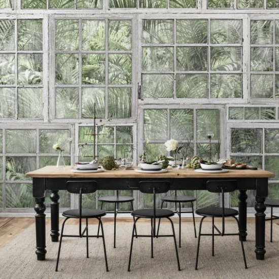 Fototapet premium, model 3d, Perspective Jardin, Pastel, dimensiuni pe comanda