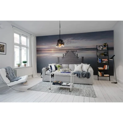 Fototapet premium, model 3d, apus de soare, dimensiuni pe comanda Rebel Walls