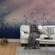 Fototapet premium, model 3d, cameră relaxantă Pink Dawn, dimensiuni pe comanda