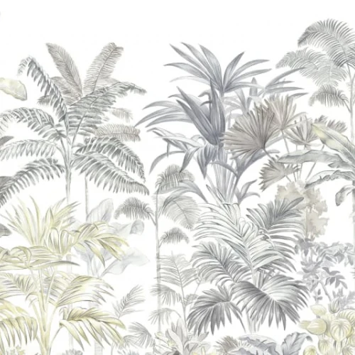 Fototapet premium, model 3d, Pride Palms - Palmieri, Pastel, dimensiuni pe comanda