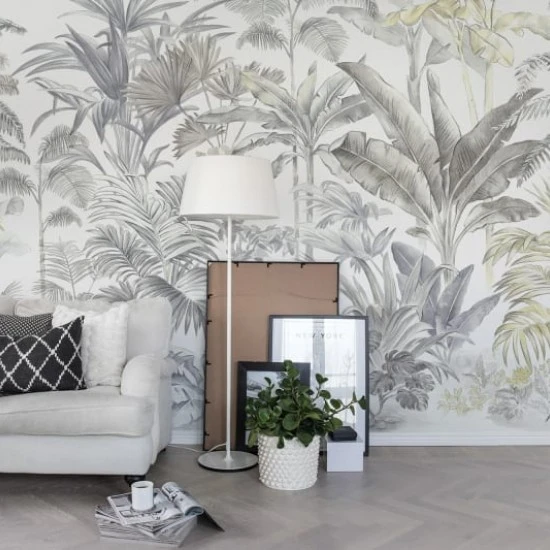 Fototapet premium, model 3d, Pride Palms - Palmieri, Pastel, dimensiuni pe comanda