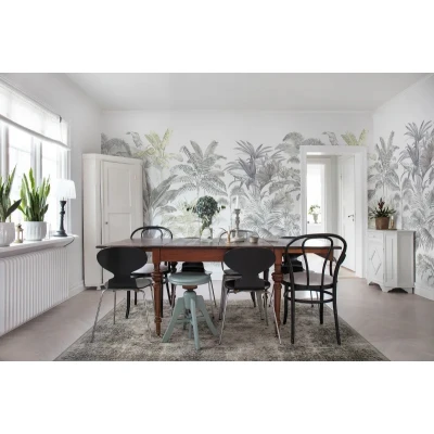 Fototapet premium, model 3d, Pride Palms - Palmieri, Pastel, dimensiuni pe comanda Rebel Walls