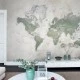 Fototapet premium, model 3d, harti scoala School Atlas, Pastel, dimensiuni pe comanda
