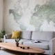 Fototapet premium, model 3d, harti scoala School Atlas, Pastel, dimensiuni pe comanda