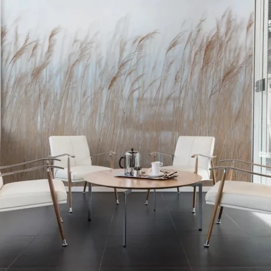 Fototapet premium, model 3d, coasta marina Swaying Reed, dimensiuni pe comanda