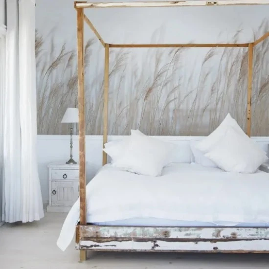 Fototapet premium, model 3d, coasta marina Swaying Reed, dimensiuni pe comanda