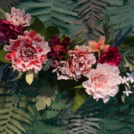 Fototapet premium, model 3d, Unfading Flowers, Colossal, Pastel, dimensiuni pe comanda