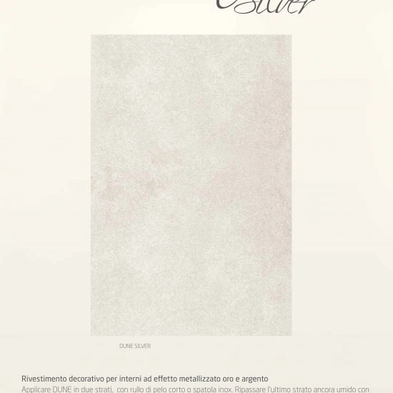 Vopsea decorativa Silver Dunes argintie