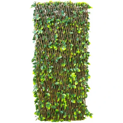 TRELLIS EXTENSO 8071 yellow rose-gard viu artificial 1m x 2m Premier Decor