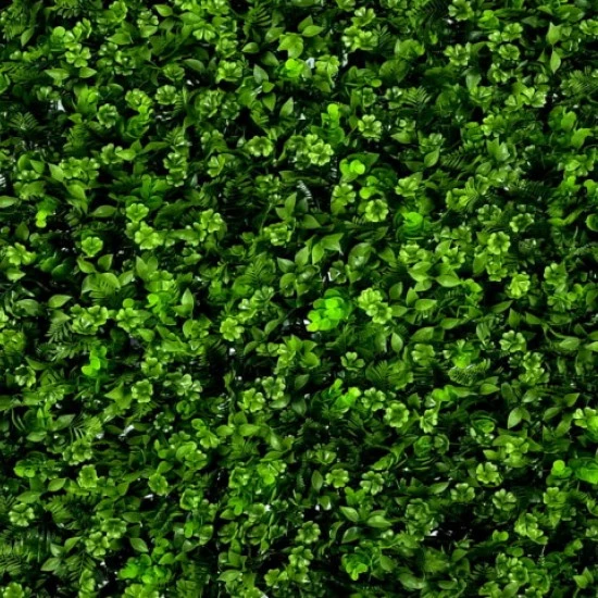 GW 6013 GreenWall Clover Mix-perete verde artificial 1x1m