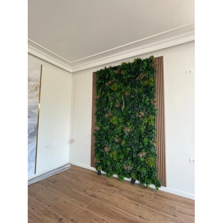 Perete verde tropical artificial GW6137 - 100 x 100 cm