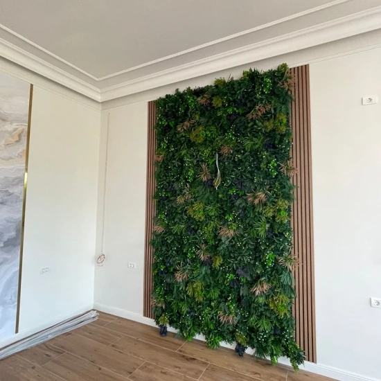 Perete verde tropical artificial GW6137 - 100 x 100 cm