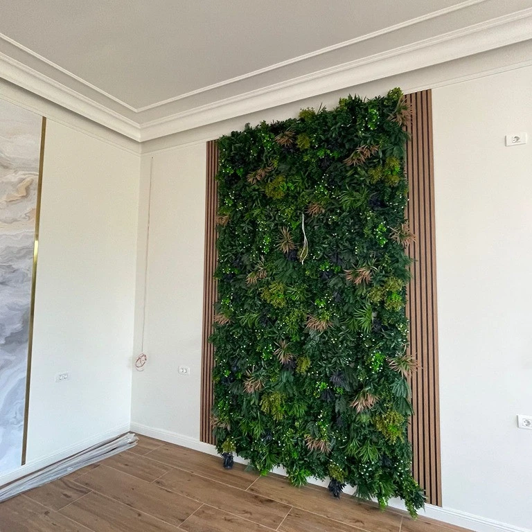 Perete verde tropical artificial GW6137 - 100 x 100 cm