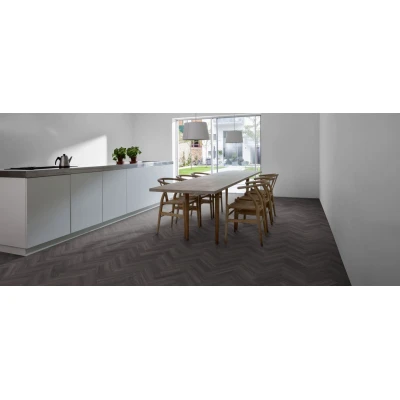 Pardoseala vinil rigid SPC Kahrs Herringbone Calde Pardoseala vinil rigid SPC Kahrs Herringbone Calder 720x120x5 mm strat uzura 0.55 mm Kahrs