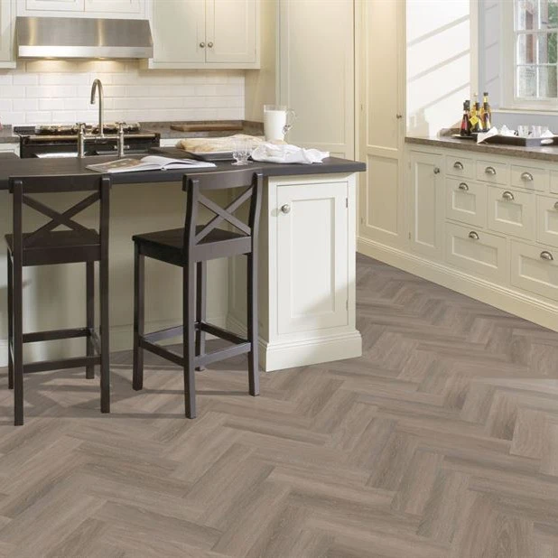 Pardoseala LVT SPC Kahrs Whinfell Herringbone 720x120x5 mm
