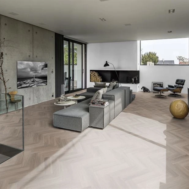Pardoseala LVT SPC Kahrs Whinfell Herringbone 720x120x5 mm