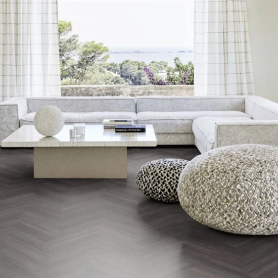 Pardoseala vinil rigid SPC Kahrs Herringbone Calder 720x120x5 mm strat uzura 0.55 mm