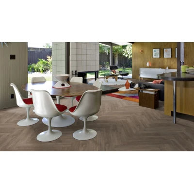 Pardoseala LVT SPC Kahrs Herringbone Sarek 720x120x5 mm strat uzura 0.55 mm Kahrs