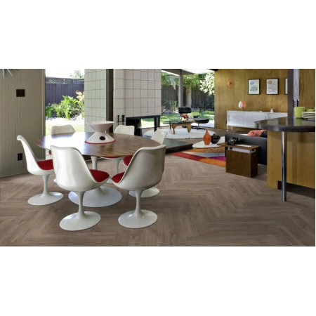 Pardoseala LVT SPC Kahrs Herringbone Sarek 720x120x5 mm strat uzura 0.55 mm Kahrs