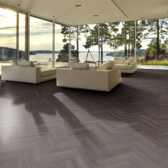 Pardoseala LVT SPC Kahrs Herringbone Tongass 720x120x5 mm strat uzura 0.55 mm