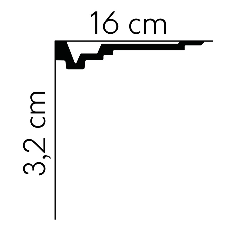 Cornisa MDB163