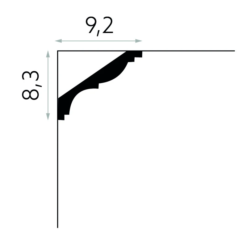 Cornisa MDB117