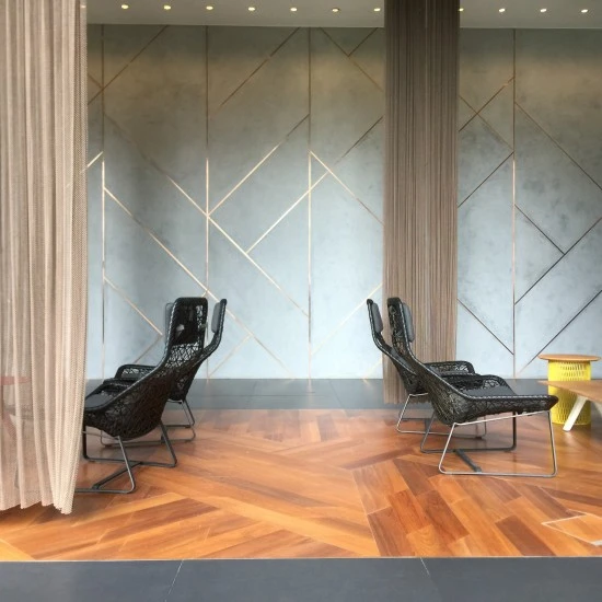 Vopsea Decorativa Marmorino KS  Mozaic cu Rosturi Metalice