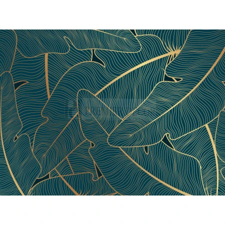 FOTO TAPET Aesthetic Blue Feathers, albastru , dimensiuni pe comanda