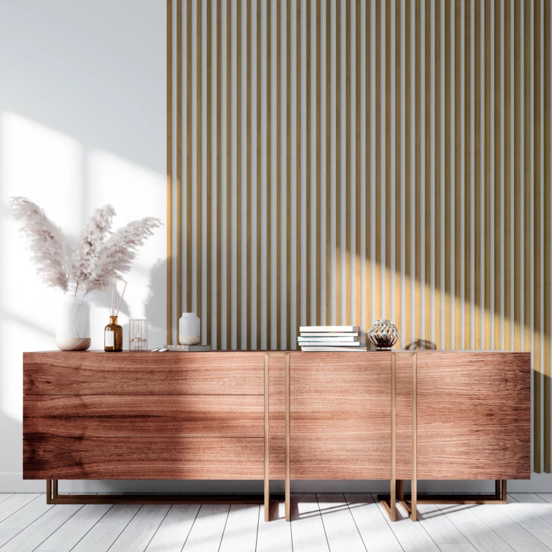Lamela decorativa Linea Slim Single stejar