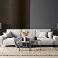 Panou decorativ Linea Slim 1 negru stejar
