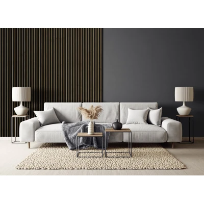 Panou decorativ Linea Slim 3 negru stejar Stegu