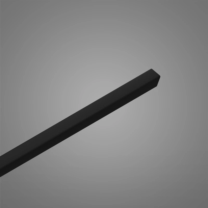 Lamele decorative Linea Slim Single negru 