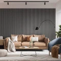 Lamele decorative Linea Slim Single negru 