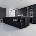 Lamele decorative Linea Slim Single negru 