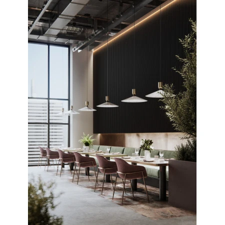 Lamele decorative Linea Slim Single negru 