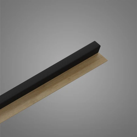 Panou decorativ Linea Slim 1 negru stejar