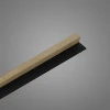 Panou decorativ tip riflaj Linea Slim 1 stejar negru