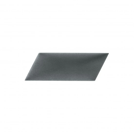 Panou tapitat ABIES herringbone-Paralelogram gri dreapta R95R 30x15