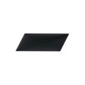Panou tapitat ABIES herringbone-Paralelogram negru dreapta R100R 30x15