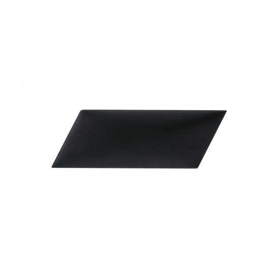 Panou tapitat ABIES herringbone-Paralelogram negru dreapta R100R 30x15