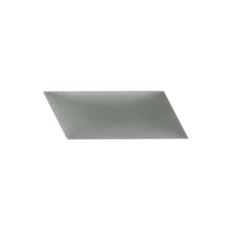 Panou tapitat ABIES herringbone-Paralelogram gri stanga R91L 30x15